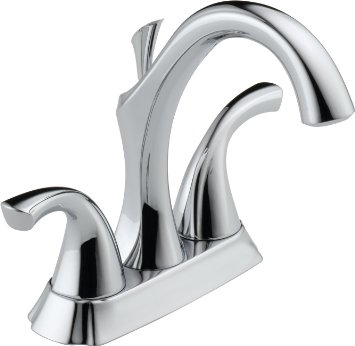 Delta 2592-SS Addison Two-handle Centerset Bathroom Faucet Stainless Steel